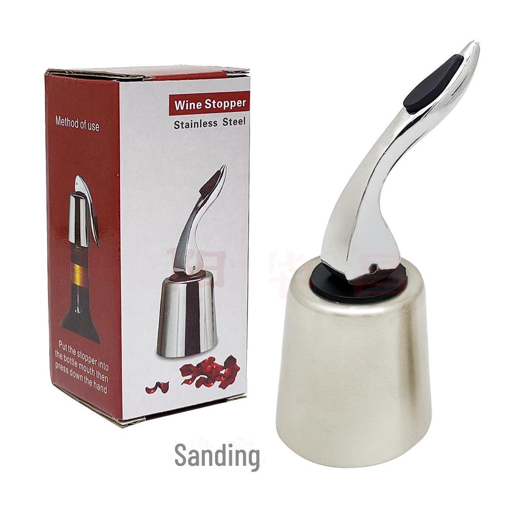 Stainless Steel Wine Preservation Stopper - Creative Champagne and Red Wine Seal