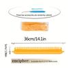 2pcs DIY Knitting Loom Kit with Crochet Hook - Handmade Craft Weaving Tools for Blankets, Scarves, Hats & Shawls - Red/Yellow, Weaving Loom Yarn