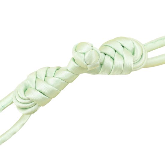 2 шт., пуговица Cheongsam, элегантная мягкая ткань, классическая китайская пуговица с длинным хвостом, Тан, костюм, украшение