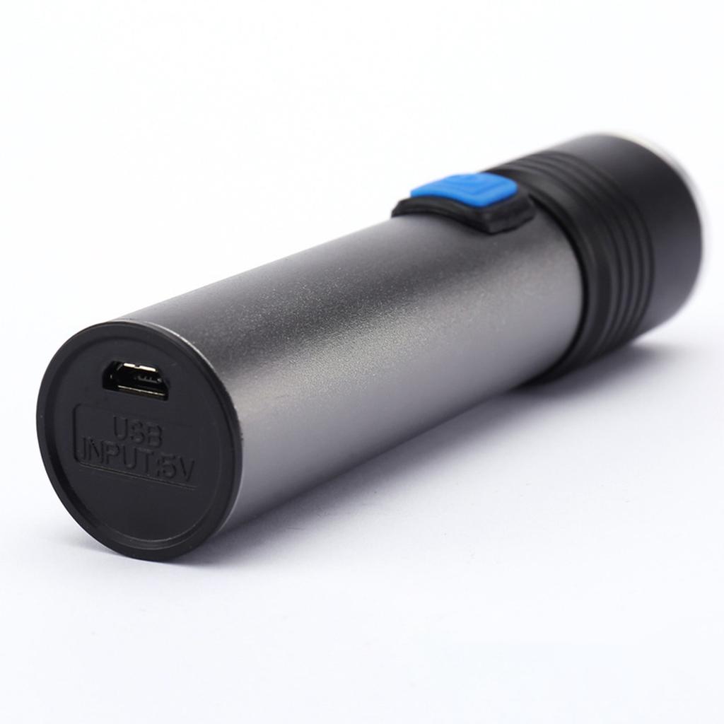 Ультрафиолетовый светодиодный фонарик Фонарики с ультрафиолетовым светом Фонари 395 нм Фиолетовый Ультрафиолетовый Алюминиевый Портативный 3 режима света USB Перезаряжаемый Обнаружение