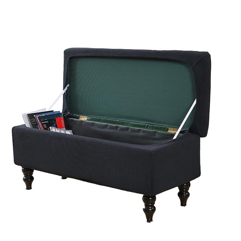 Эластичный шейкер, бархатный чехол на табурет для хранения, чехол для подставки для ног, чехол для дивана, чехол для подставки для ног с прорезями для стула