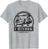 CH-47 Chinook Helicopter T-Shirt 100% Cotton O-Neck Short Sleeve Summer Casual Mens T-shirt Str