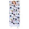 Toddler Nap Mat Soft Washable Roll-up Design Cartoon Print Kid Sleeping Mat with Removable Pillow Children Sleeping Bag