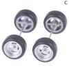 1/64 Wheels For Hotwheels With Rubber Tire Model Car Modified Parts Toys 