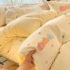 Утолщенный Молочный Флис Пододеяльник Однопредметный Двусторонний Флис Фарай Коралловый Флис Детский Пододеяльник 150X200X230