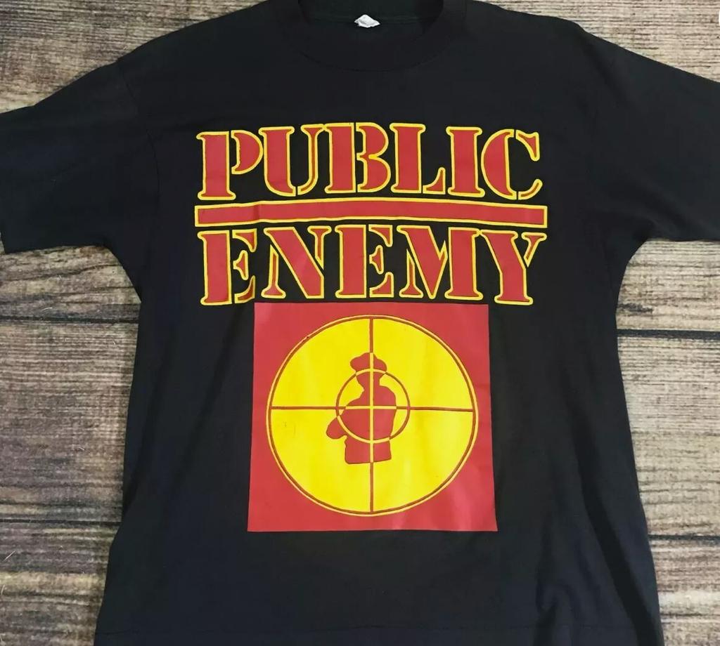 Горячая группа Public Enemy в стиле хип-хоп, унисекс, черная футболка, полный размер S-4XL