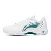 Li-Ning Нескользящие амортизирующие износостойкие кроссовки для бадминтона с низким верхом, унисекс, белые, зеленые, AYZT003-4