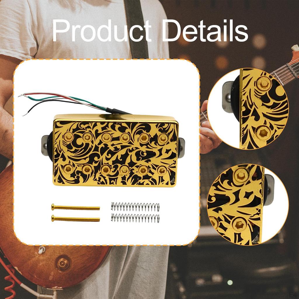 Звукосниматель Humbucker для электрогитары, Двойной звукосниматель, Часть для живых выступлений