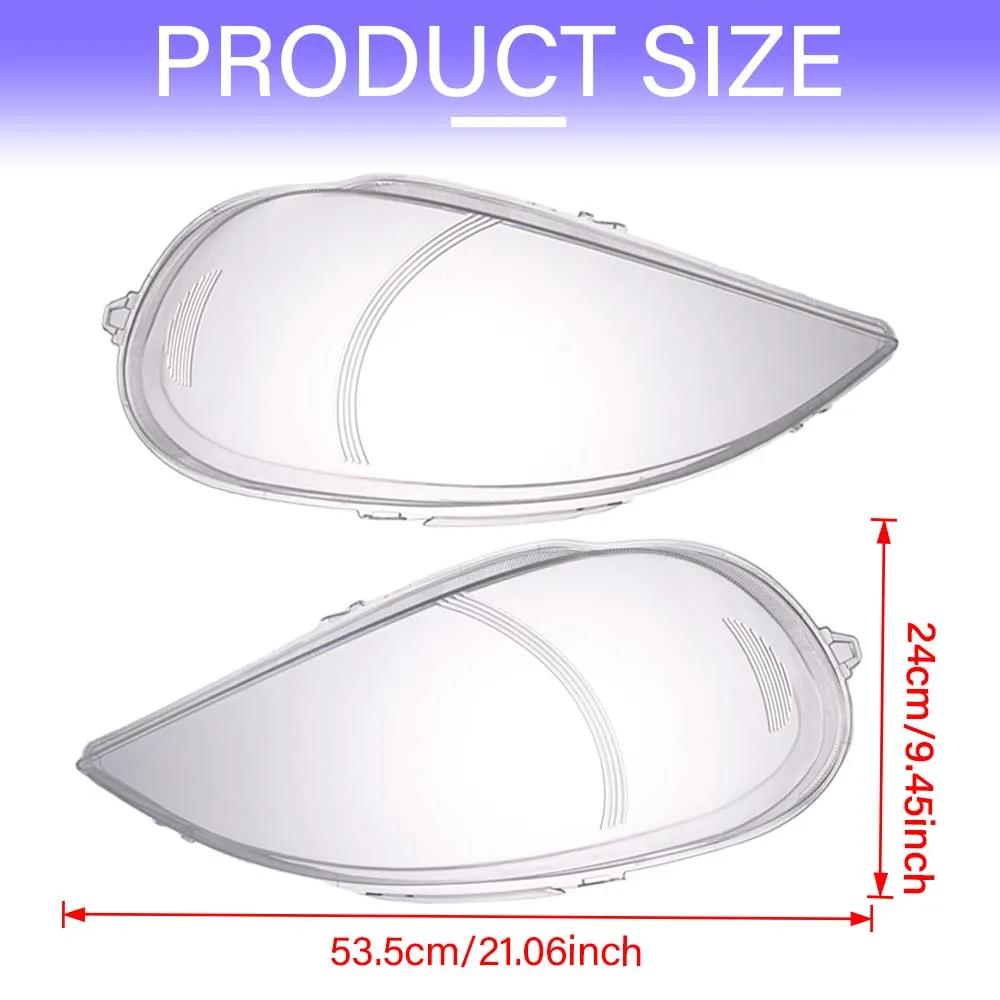 Крышка фары автомобиля для 98-05 Mercedes Benz W163 ML320 ML350 ML500 Крышка передней фары Прозрачный плафон фары
