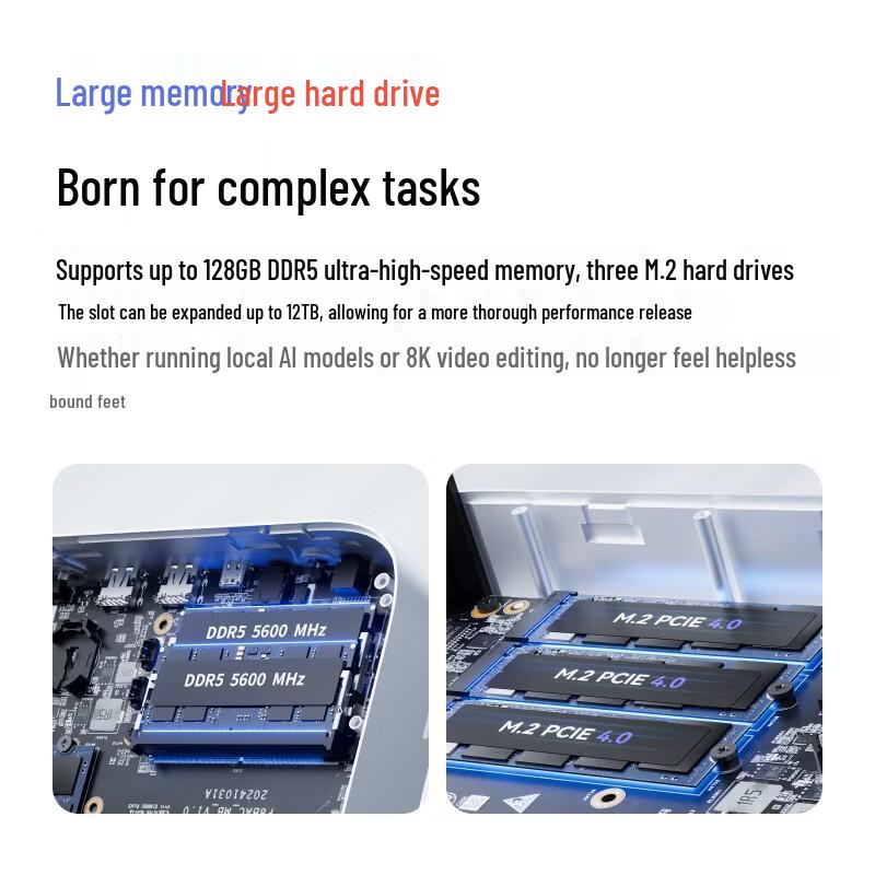 Мини-ПК Minisforum X1 Pro-470 Ryzen AI (Китайская версия)