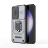 Для Samsung Galaxy S24 FE Чехол Slide Camera Lens Чехлы Samsung Galaxy S24 FE Чехол Противоударный Бронированный ПК TPU Чехол Galaxy S24 FE