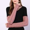 Arm Warmers Knitted Gloves False Sleeves Half Finger Gloves Fashion Long Wrist Gloves Outdoor