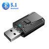 4 In 1 Bluetooth 5.1 Transmitter Receiver Adapter with 3.5mm AUX for TV PC Headphones Home Stereo Car HIFI Audio