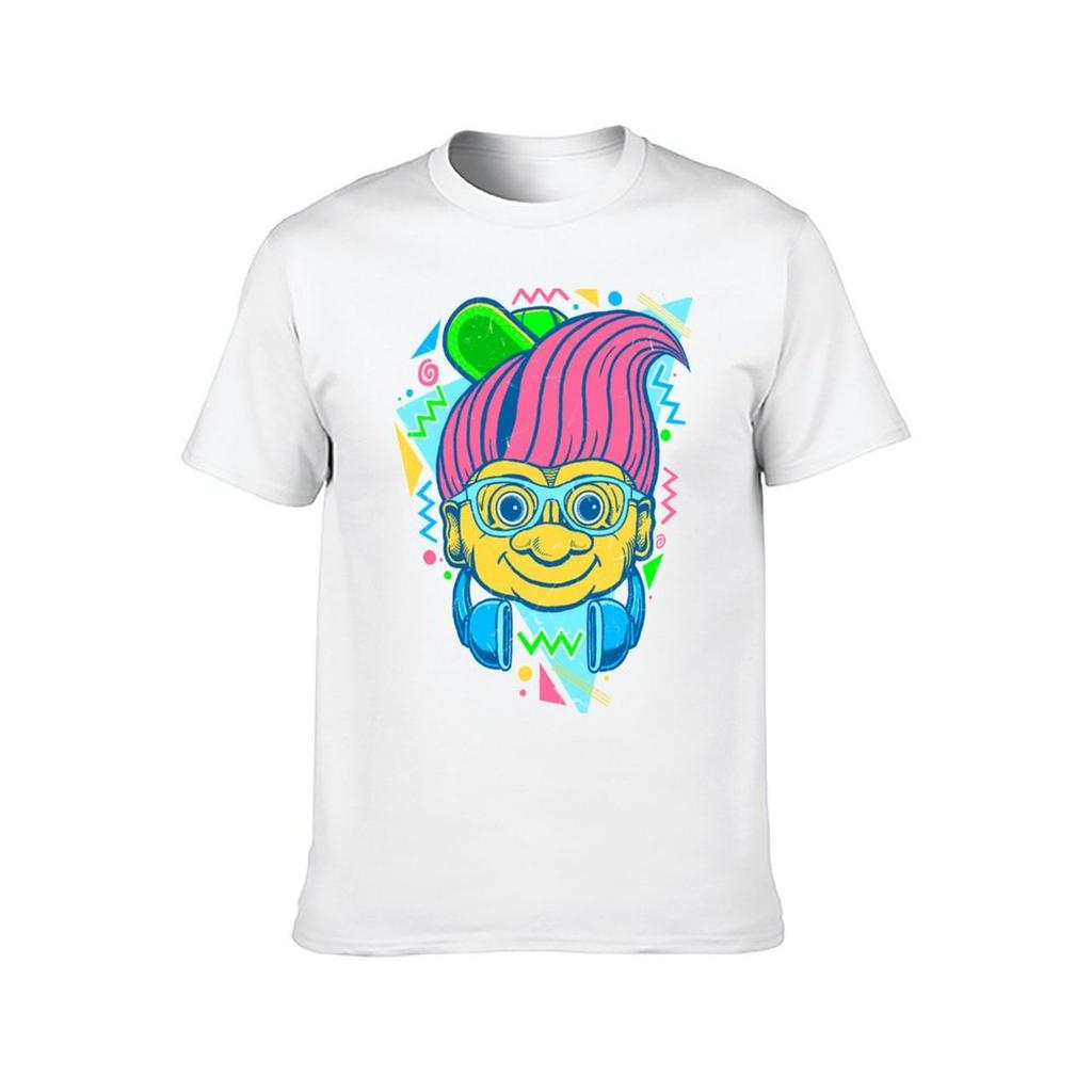 90s Hip Troll TShirt t shirts for man cotton cotton t shirt pack TShirt