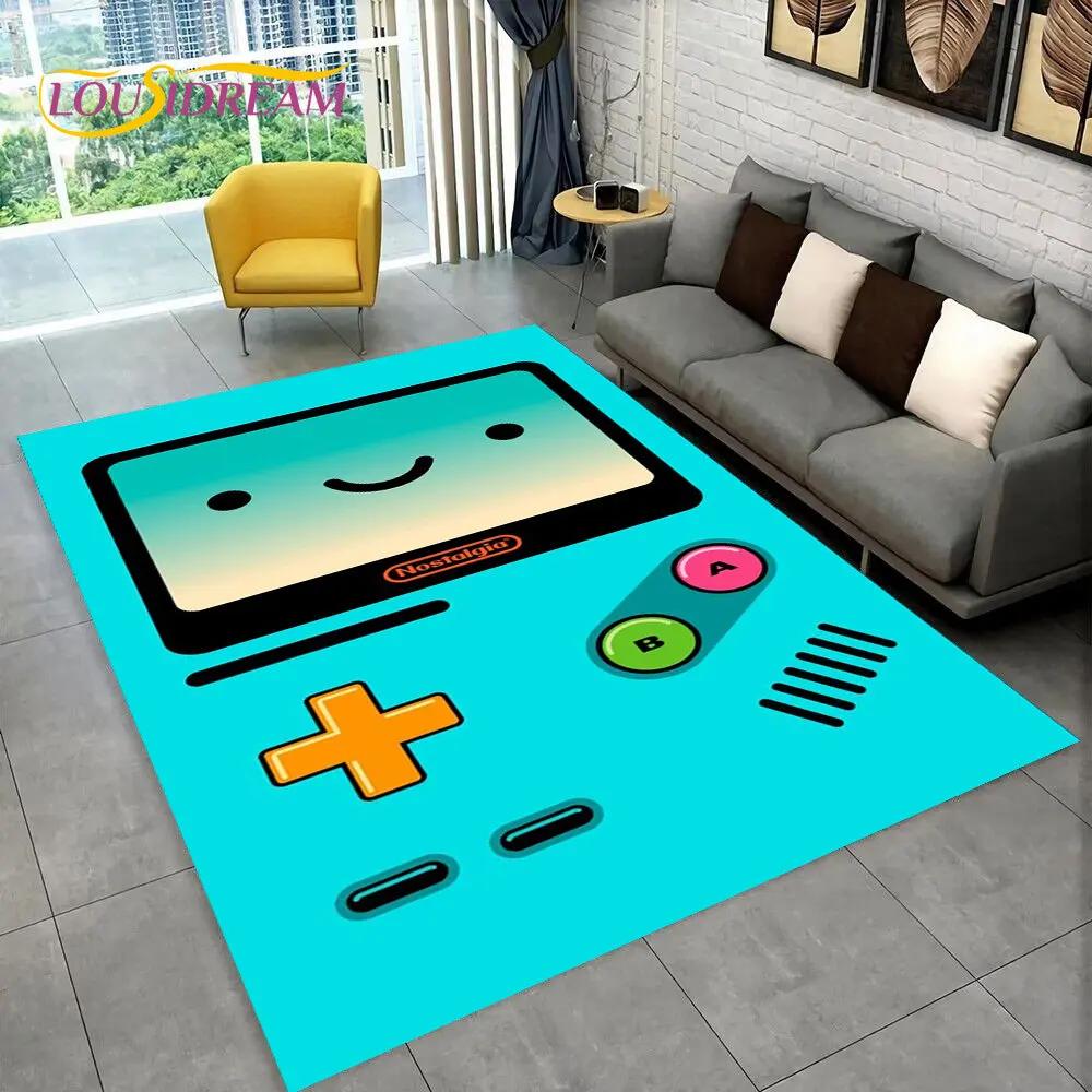 Коврик для игровой консоли Game Boy GBA в стиле ретро, ковер для дома, гостиной, детской спальни, дивана, коврика для двери, декора, нескользящий коврик для пола