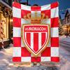 AS Monaco Pattern Blanket for Home Decoration, Bed, Sofa, Car Travel, Camping, Suitable for All Seasons, Birthday Christmas Gift