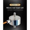 BENGBUZZYQ Tension Rod Load Cell 0-5000KG Stainless Steel High Precision Force Sensor for Automation Industrial Weighing Robotic
