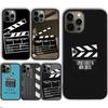 Пленка Кинорежиссер Хлопушка Чехол для телефона для iPhone 17 Air 16 16e 15 13 14 11 12 Pro Max Plus coque fundas