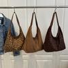 2025 Autumn/Winter Leopard Print Large Capacity Women's Casual Fashion Shoulder Bag