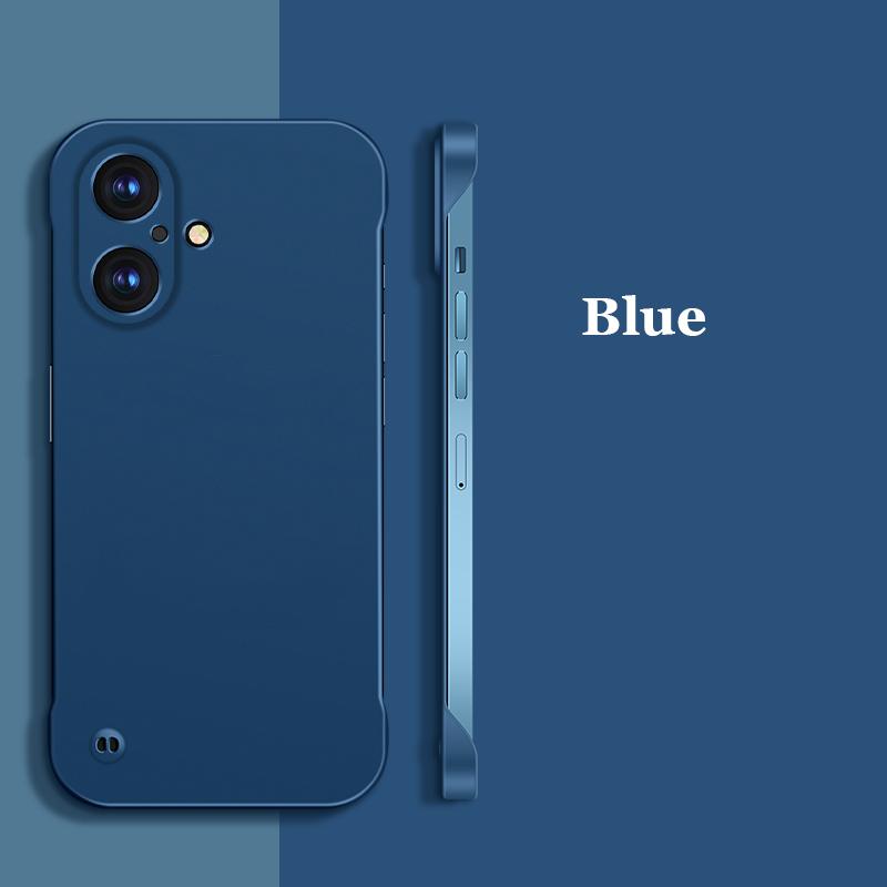 Ультратонкий безрамочный матовый чехол для ПК с защитой от отпечатков пальцев для Apple iPhone 16 Pro Max Plus, противоударный чехол-накладка