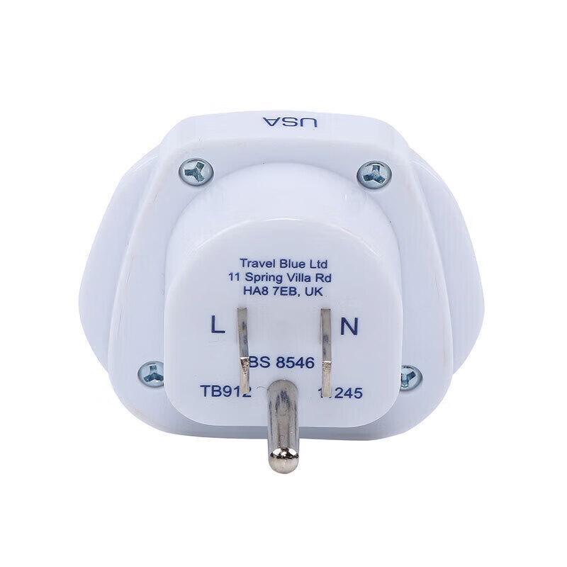 TRAVEL BLUE US Standard Travel Power Adapter
