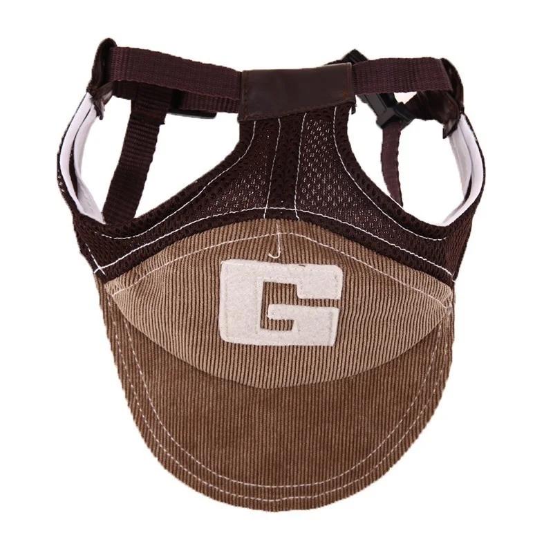 Дышащие бейсбольные кепки для собак, дорожные, для домашних животных, спортивные, от солнца, товары для питомцев, аксессуары для щенков, шляпы для собак, костюм для собаки