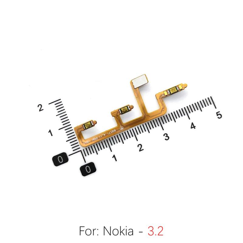 Для Nokia 2 1.3 1.4 2.1 2.3 2.4 3.1Plus 3.2 3.4 5.4 4.2 Шлейф кнопки питания и громкости Вкл/Выкл