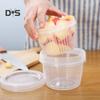 Home Kitchen Double-layer Sealed Onion Fruit Food Drain Storage Box Container