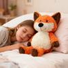 35см Милая Мультяшная Кукла-Лиса Лесное Животное Плюшевая Игрушка Кукла для Игрового Автомата Подарок на День Рождения Ребенка