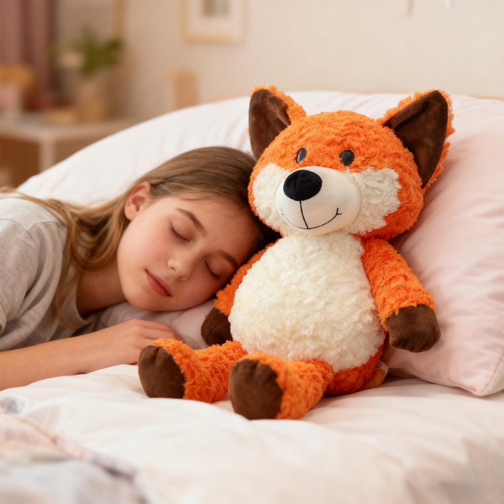 35см Милая Мультяшная Кукла-Лиса Лесное Животное Плюшевая Игрушка Кукла для Игрового Автомата Подарок на День Рождения Ребенка