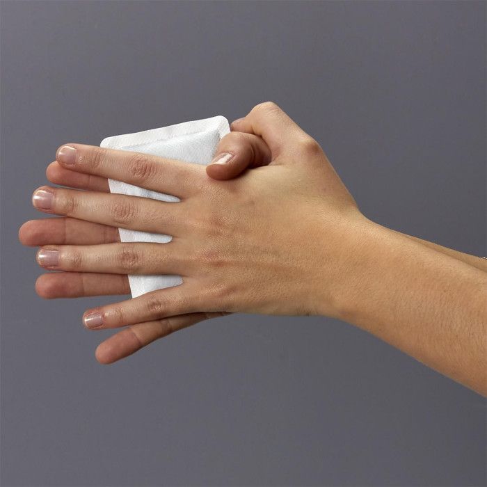Lot de 2 Poches Chauffantes "Instantanée" Blanc