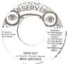 7-дюймовая пластинка MIKE BROOKS New Day NONE Observer Ямайка Регги Ска Даб Б/у