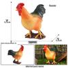 Kids' Wild Animal Figures: Lion, Tiger, Cow, Goat, Rhino, Horse, Leopard, Elephant - Plastic Educational Toys