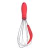 Balloon Whisk Stainless Steel Whisk with Silicone Scraper for Cooking Cream Blending