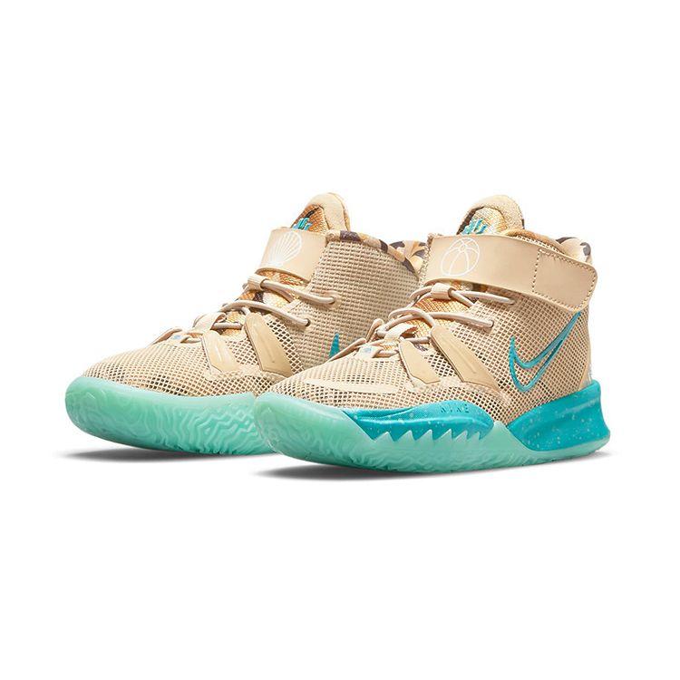 Nike Детские кроссовки Kyrie 7 PS Ripple Brown Grain Tropical-Twist CT4087-207
