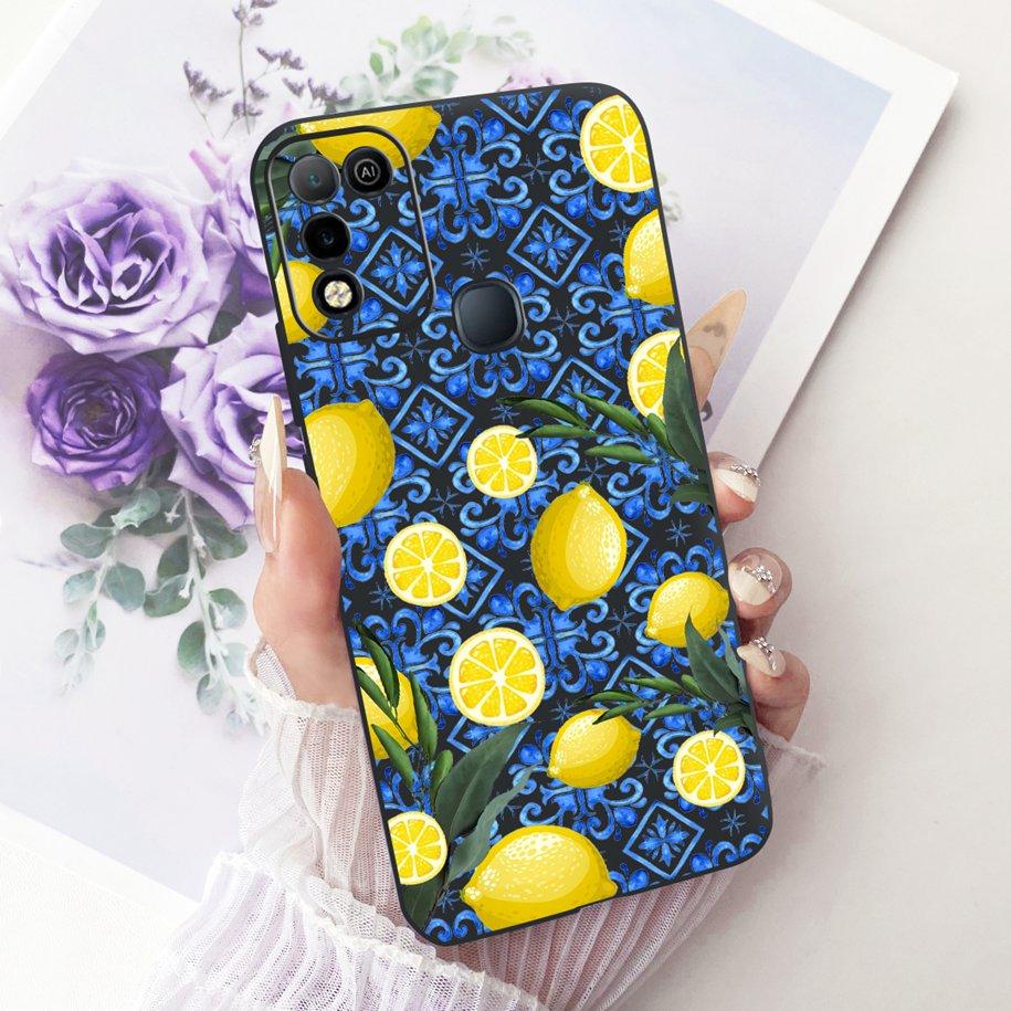 Чехол для Infinix Hot 10 Play Чехол X688C X688B Популярные Цветы Мягкий Силиконовый Чехол для Телефона Для Infinix Hot 10 10s 10T Hot10 Fundas