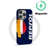 Чехол для телефона RR-Repsol Motor Cool Магнитный Для IPhone 16 15 14 13 12 11 Pro Max X XR XSMax 7 8 Plus Глянцевая Пленка Жесткая PC Крышка