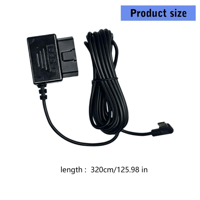 Прочный пластиковый зарядный шнур OBD ACC с интеллектуальным чипом для совместимости с несколькими автомобилями