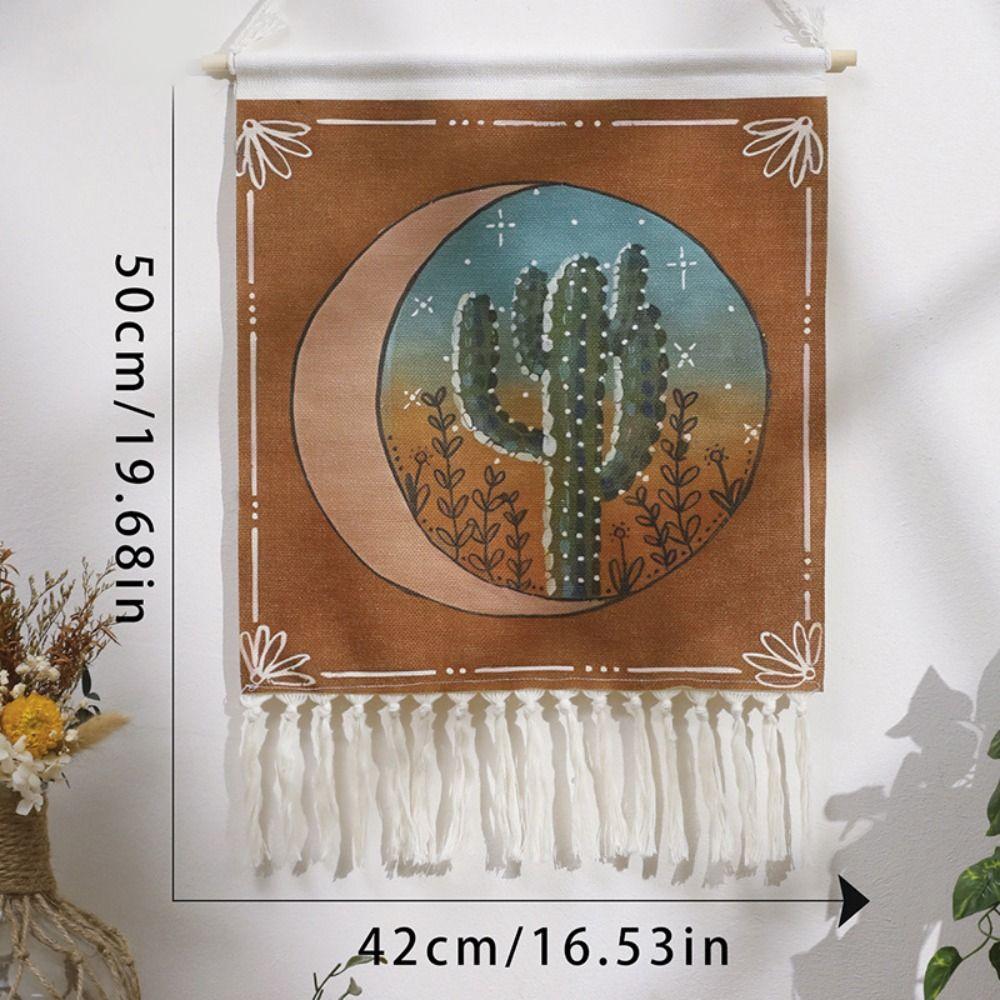 Macrame Wall Tapestry Sunrise and Sunset Wall Hanging Decor New Boho Home Decoration Home Room