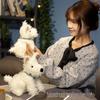 Мягкая игрушка «Лысый щенок вест-хайлендской горки» — утешительная кукла для детей, любимица покупателей из-за рубежа.