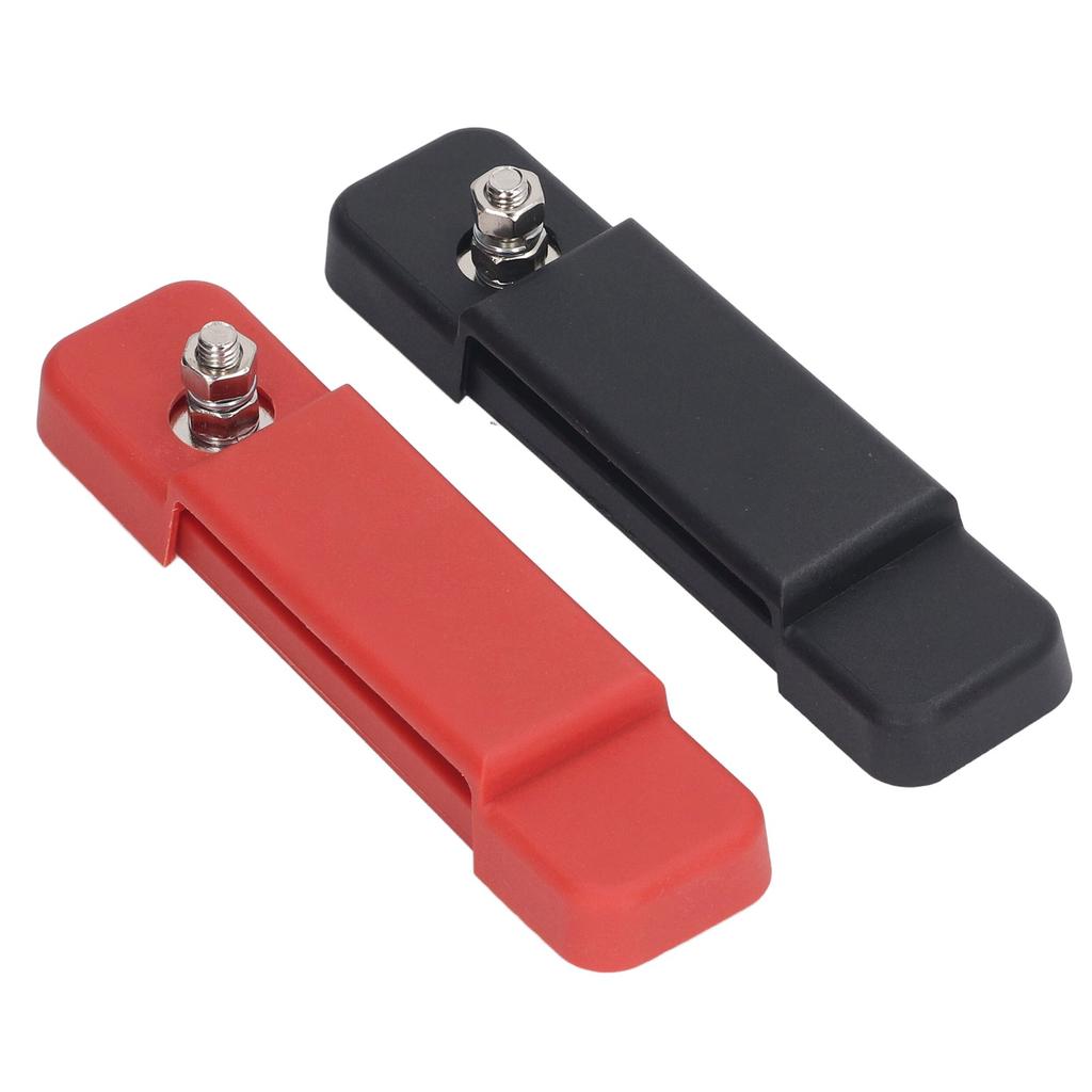 2 Комплекта 12-контактная шина M8 Шпилька Блок распределения питания для автомобиля, автодома, морской яхты, DC48V