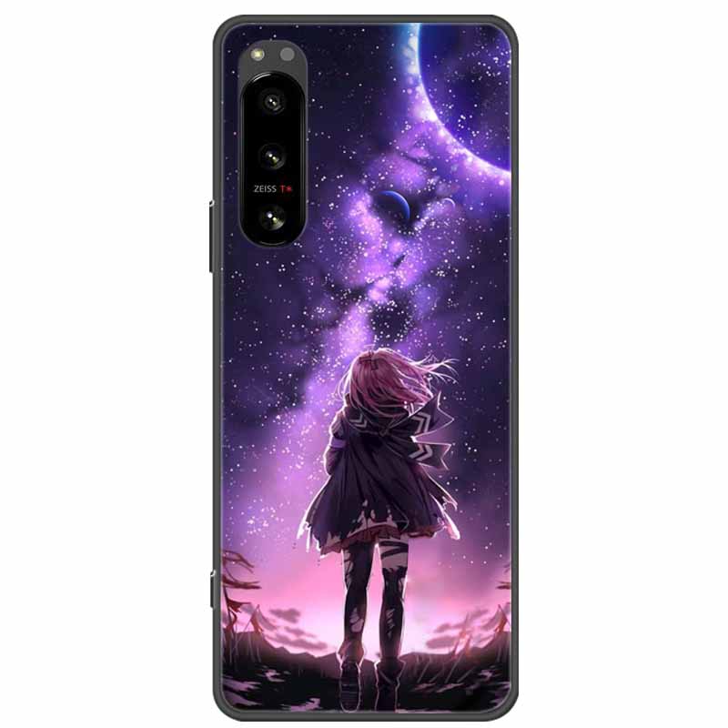 Чехол для Sony Xperia 5 III Мягкий ТПУ Милые Кошки Силиконовый Защитный Чехол для Sony Xperia 5 II Чехлы для Телефона Xperia5 Мультяшные Fundas