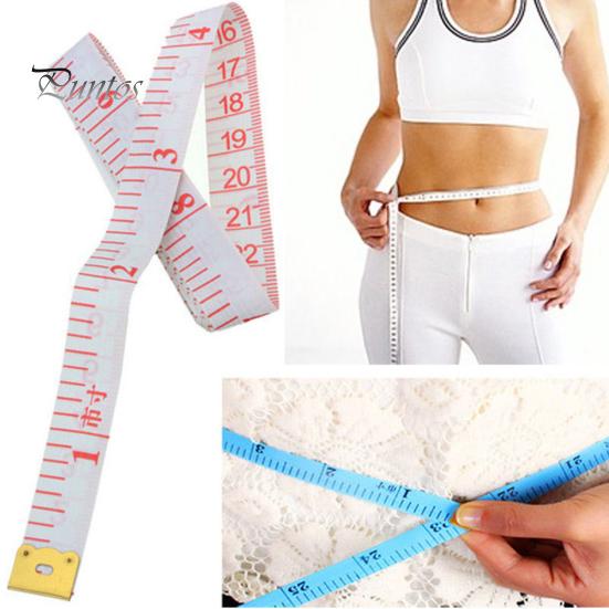 Складная мягкая линейка, 1,5 м, дюймовая мера, швейная ткань, измерительная лента для тела