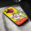 Мультяшный D-Diddl Чехол для Телефона Черный Силикон Мягкий Корпус Для IPhone 17 16 15 14 13 12 11 Air Pro Max Plus Горячая Распродажа