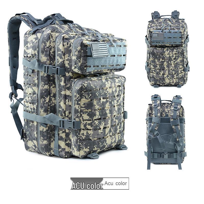 Men's Camouflage Tactical Backpack for Outdoor Fitness and Mountaineering