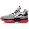 Li Ning WOW 7 Way Of Wade 7 Нескользящие Легкие Средние Баскетбольные Кроссовки Мужские Оранжево-Серые ABAN079-25