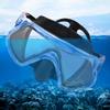 Взрослые противотуманные маски для подводного плавания с аквалангом, закаленные очки, линзы, оборудование для бассейна