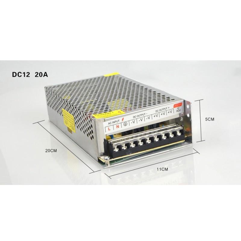 Импульсный источник питания 12 В постоянного тока 1 А 2 А 3 А 5 А 8 А 10 А 15 А 20 А 30 А переменного тока 110 В 220 В 240 В постоянного тока 12 В переменного тока-постоянного тока