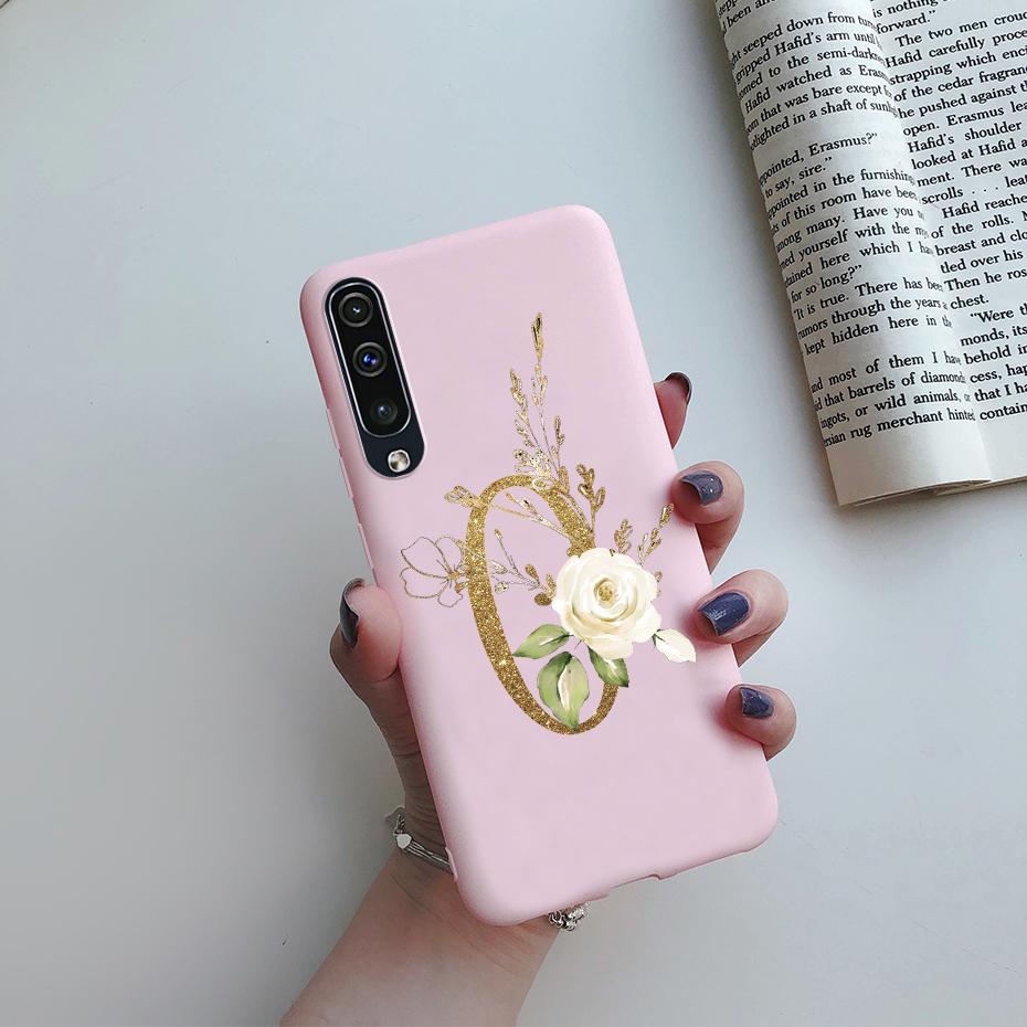 Чехол для Samsung Galaxy A50 A30 Чехол Силиконовый Милые Буквы Мягкая Задняя Крышка для Samsung Galaxy A30S A 30 50 A50S Чехол 2019 бампер