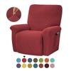 Split Jacquard Recliner Cover Elastic Lazy Boy Chair Sofa Covers Stretch Spandex Couch Slipcovers Armchair Case Solid Color
